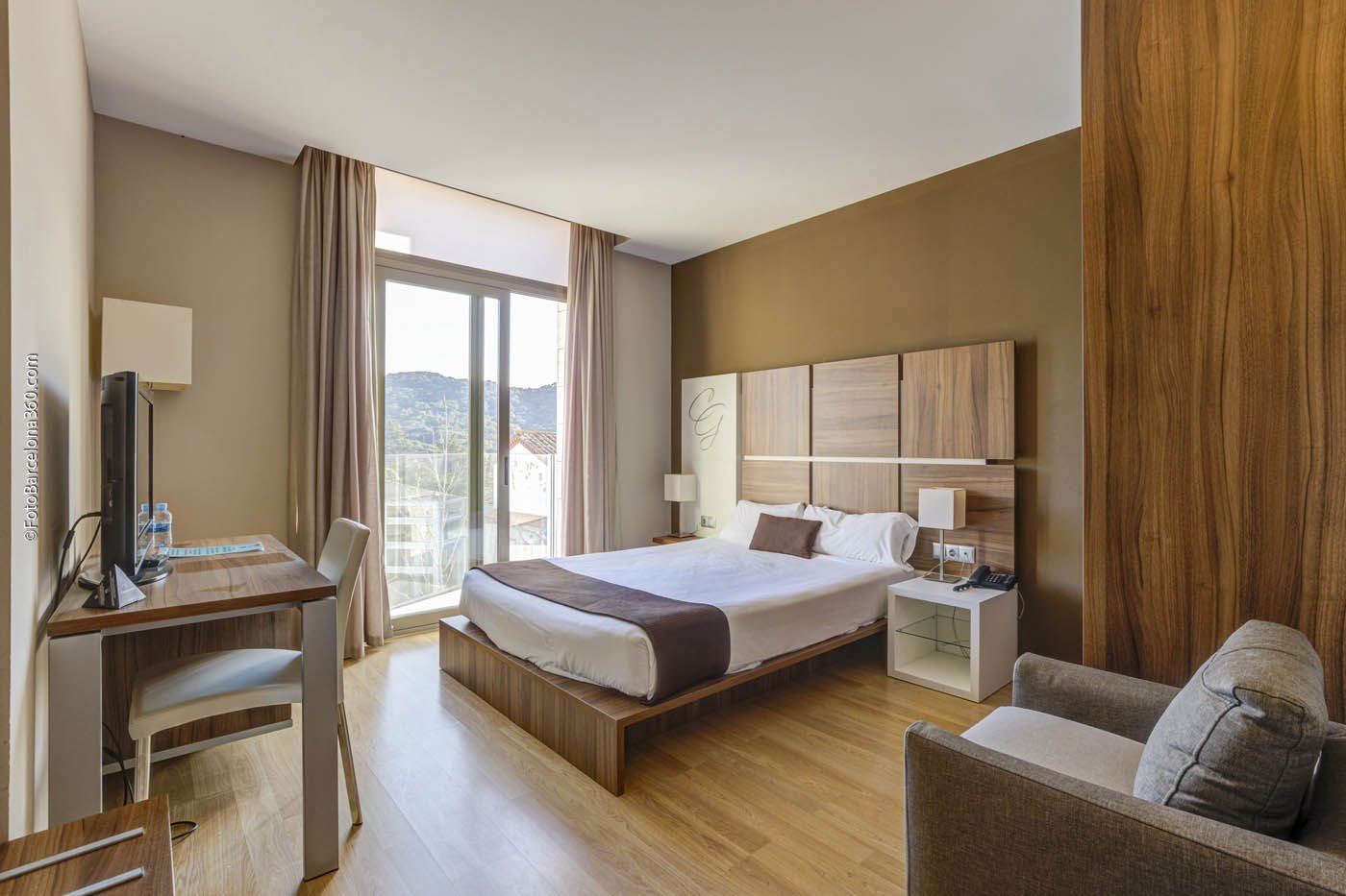 Hotel de 43 habitaciones a 30 minutos de Barcelona.