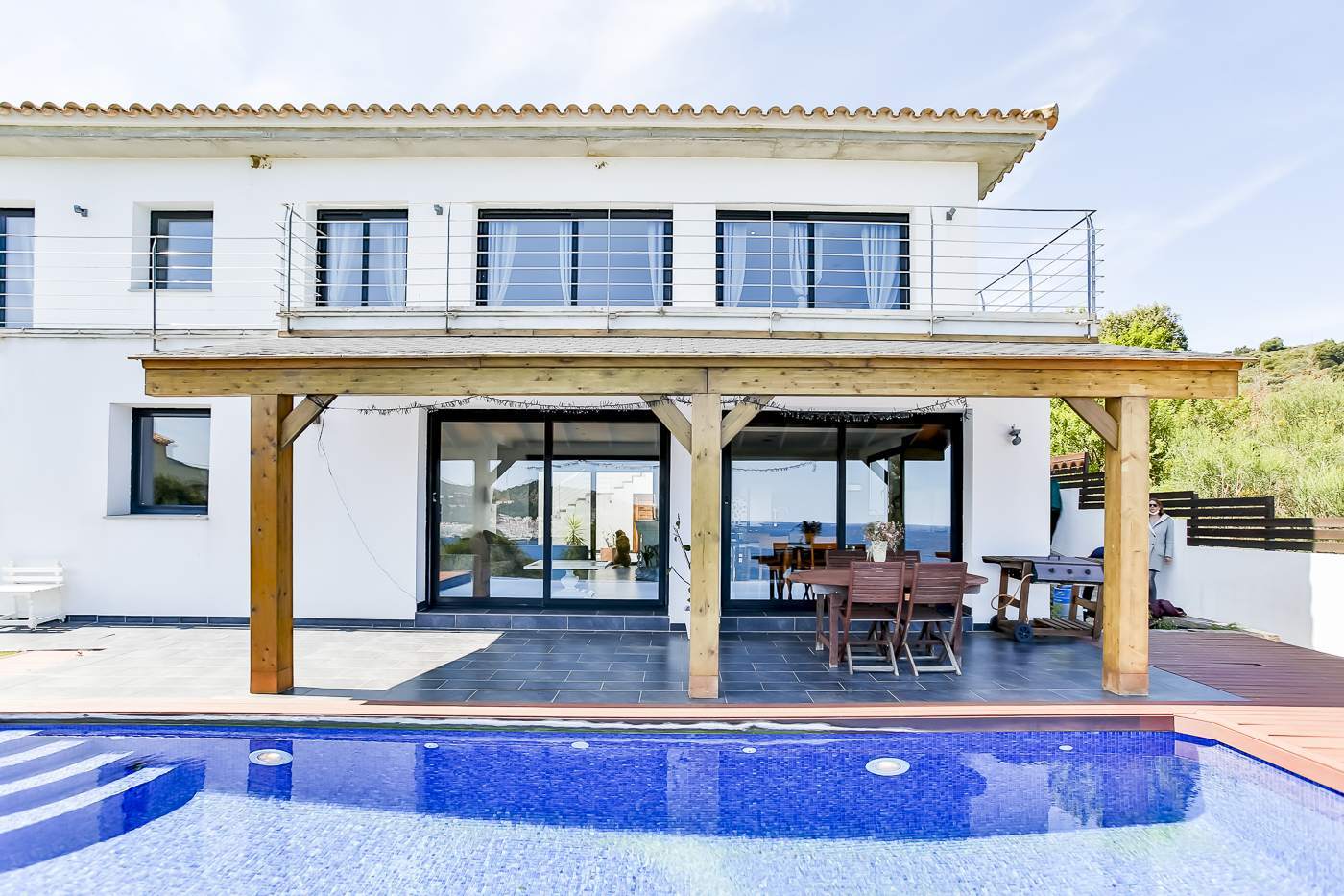 Casa amb vistes al mar