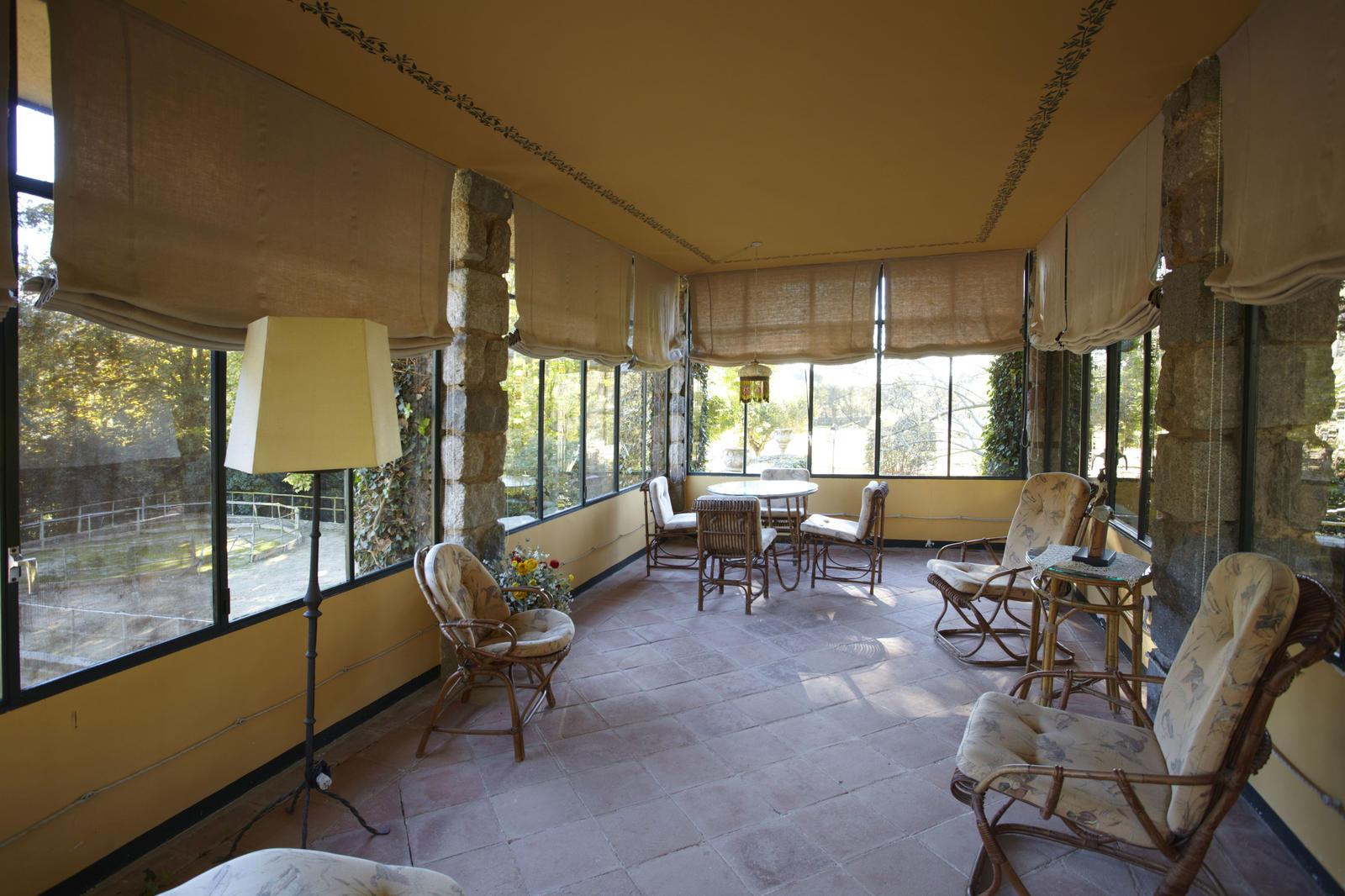 Spectacular modernist villa in La Garriga with a large estate